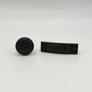 Belwith Drawer Antique Round Rectangular Cabinet Knob